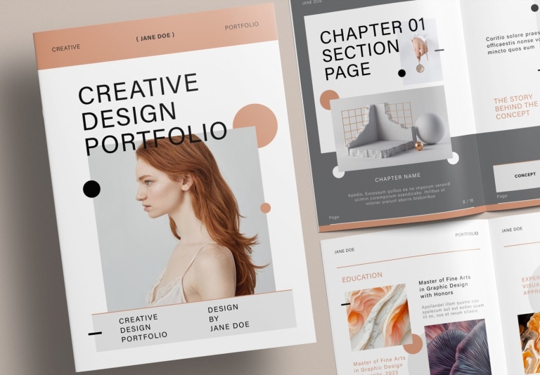 Unsell Free Creative Design Portfolio Template - Unsell.Design