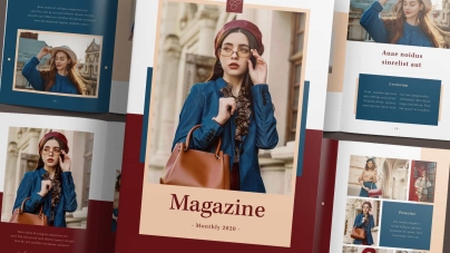 Featured of Modern Magazine Layout Template
