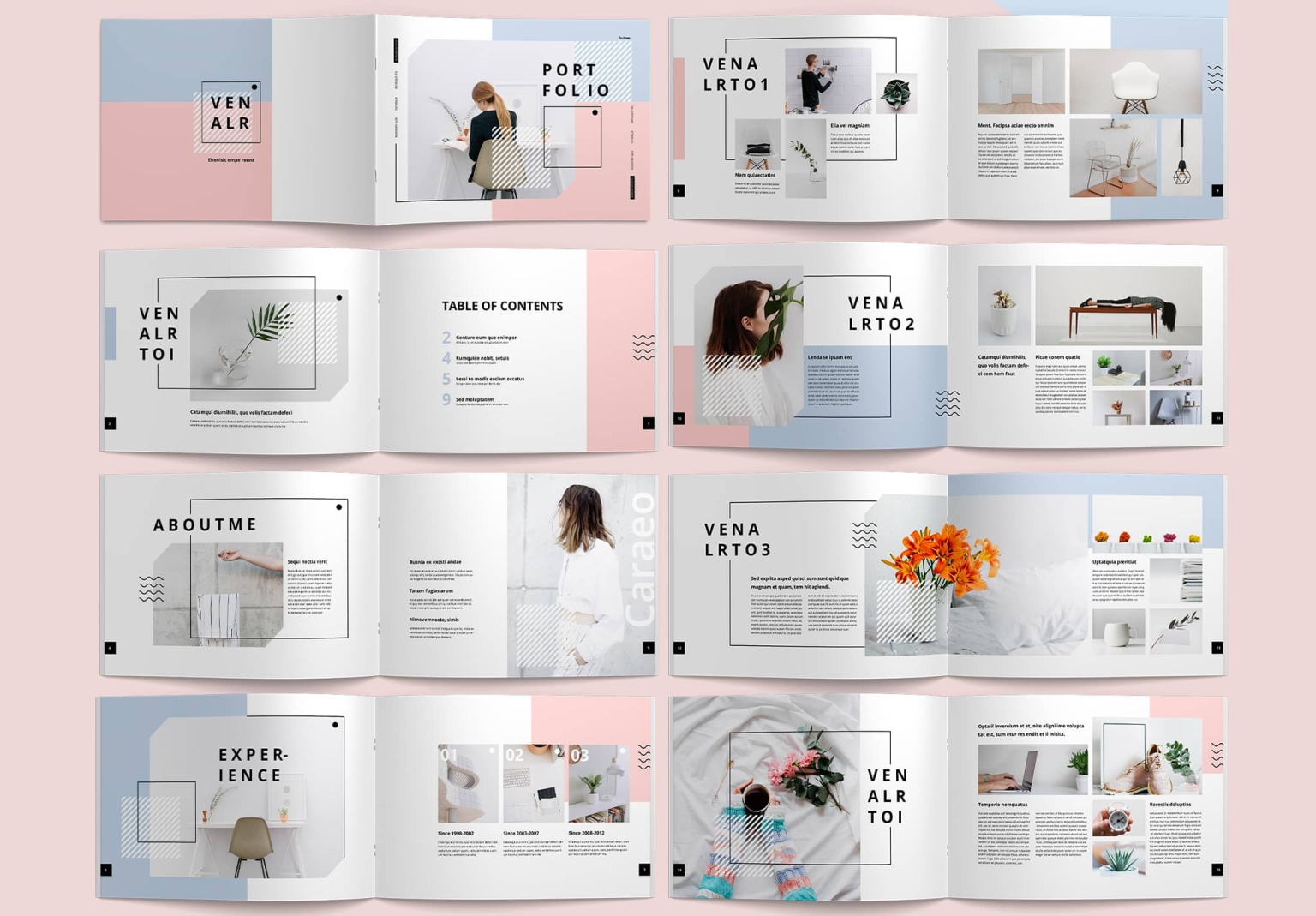 Unsell Free Minimal Landscape Portfolio Template - Unsell.Design