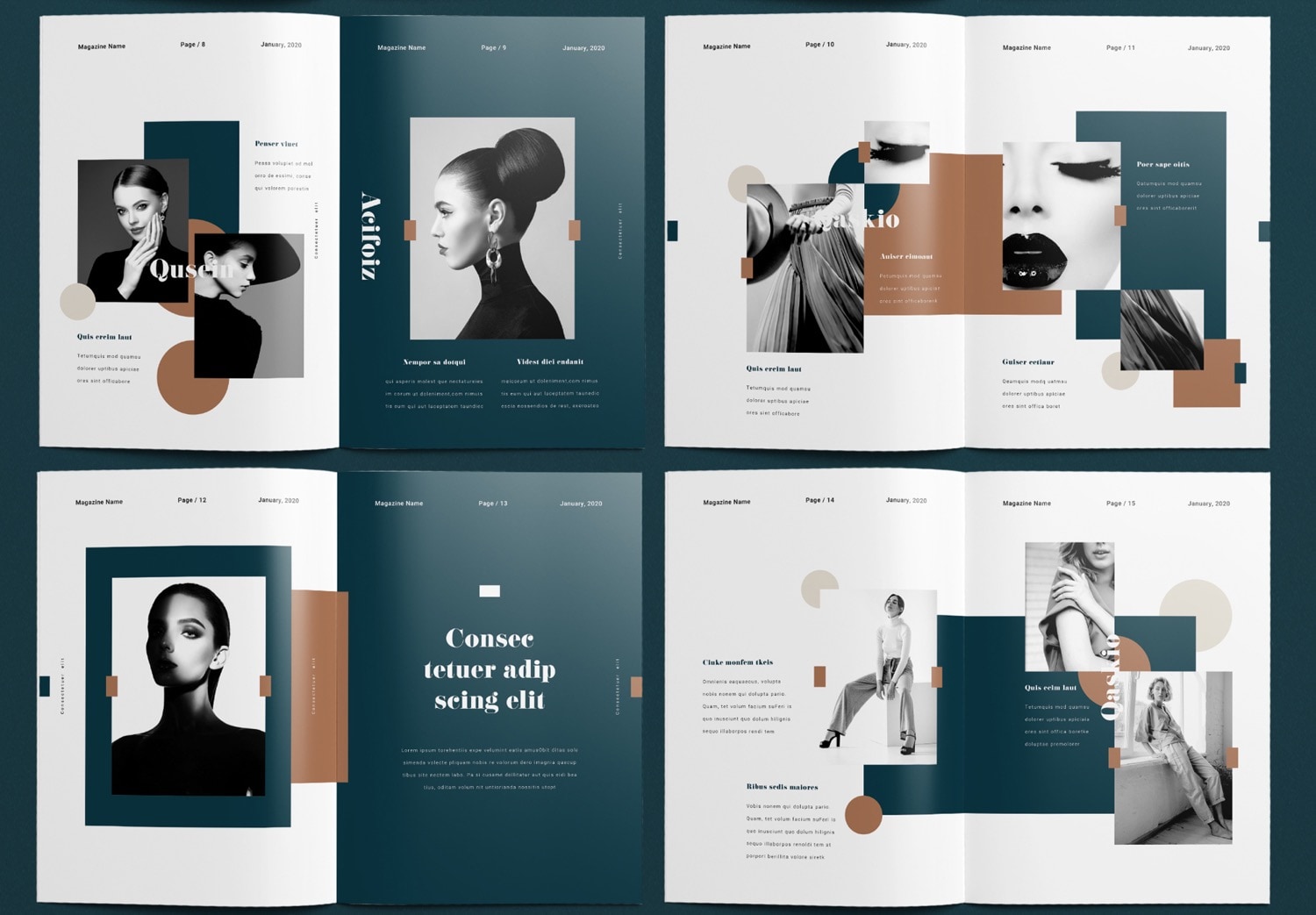 Preview Page 9-16 of Modern Magazine Template1.jpg