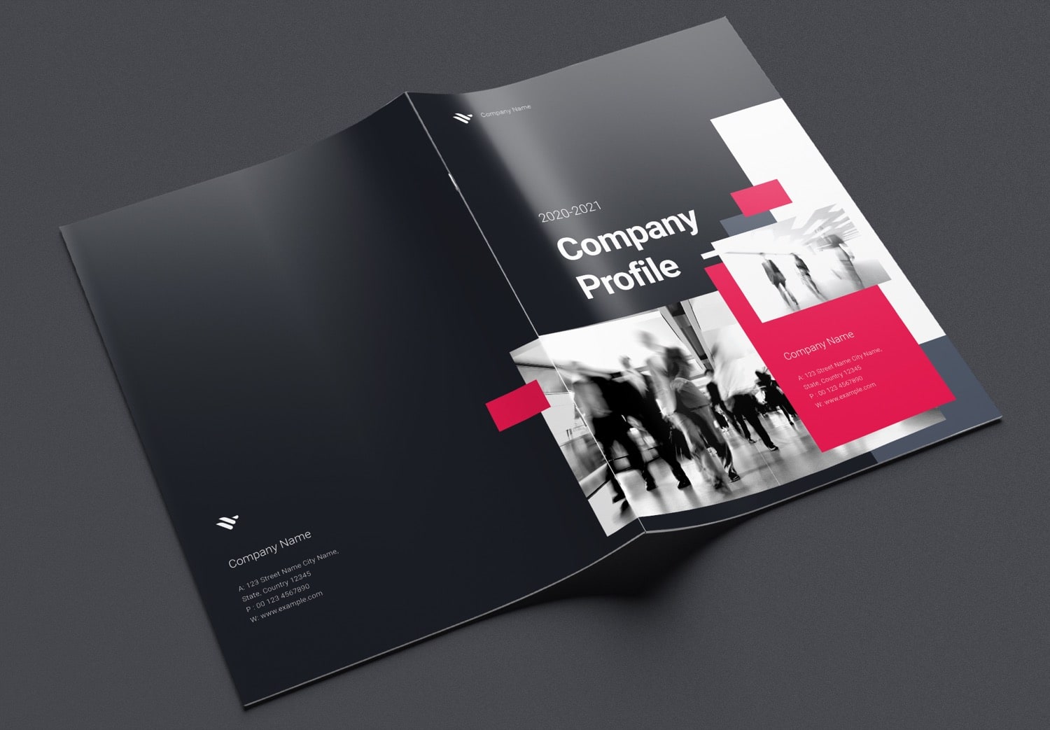 Cover of Free Download Company Profile Template