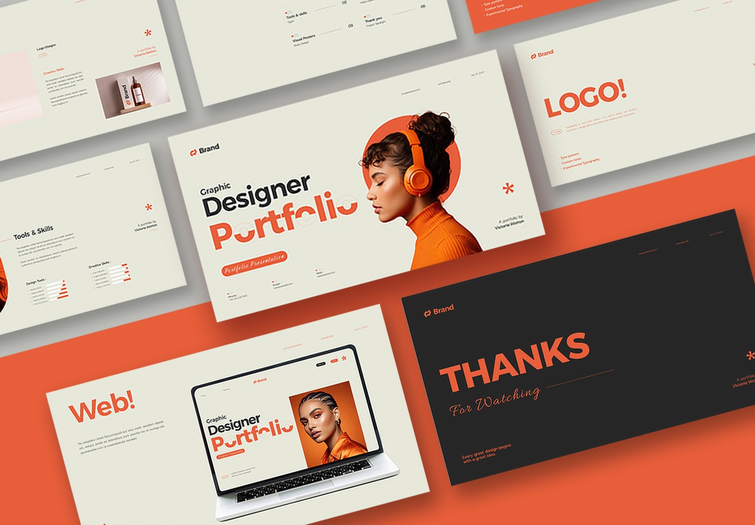 Featured of Download Creative Portfolio Presentation Template