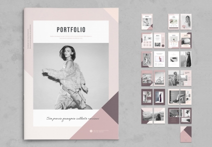 Featured Cover of Photography Portfolio Layout Template