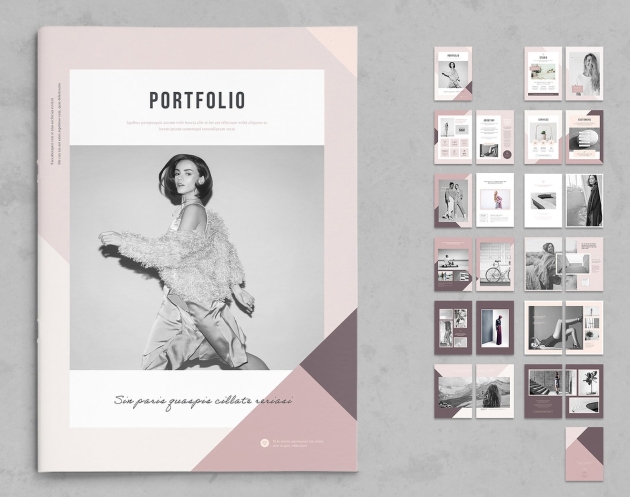 Featured Cover of Photography Portfolio Layout Template