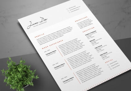 Featured of Download Resume Layout