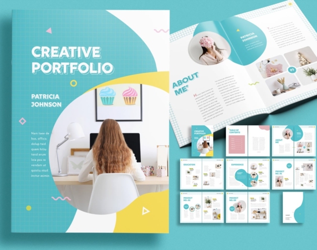 Featured of Free Download Minimal Portfolio Template for students