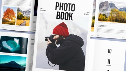Featured of Free Download Photobook Design Template
