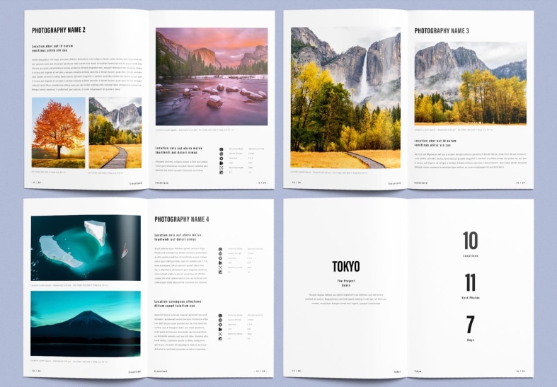 Unsell Free Download Photobook Design Template - Unsell.Design