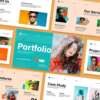 Download Creative Portfolio Presentation Template for Adobe InDesign