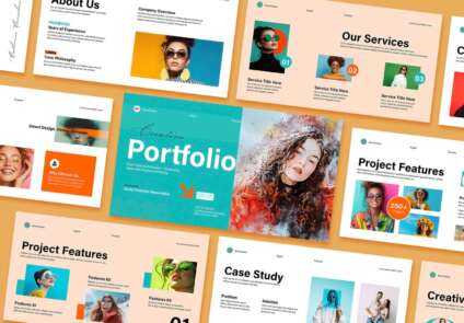 Featured of Creative Portfolio Presentation Template