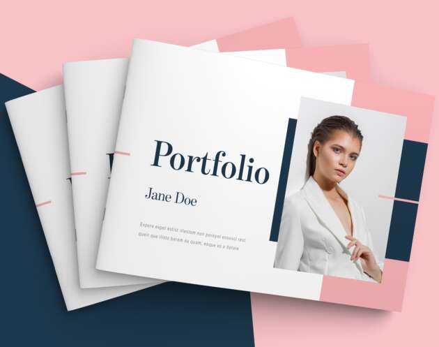 Featured of Free Download Modern Landscape Portfolio Layout Template for Adobe InDesign