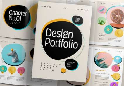 Featured of Free Minimal Portfolio InDesign Template