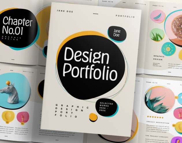 Featured of Free Minimal Portfolio InDesign Template