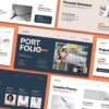 Download Modern Portfolio Presentation Template for Adobe InDesign