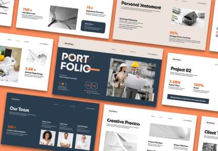 Featured of Portfolio Presentation Template