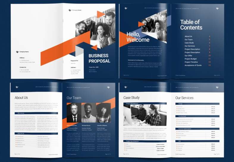 Unsell Free Download Business Proposal InDesign Template - Unsell.Design