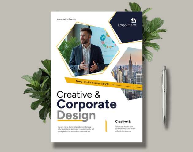 Featured of Corporate Brochure InDesign Template