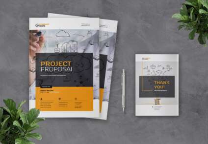 Featured of Project Proposal InDesign Tempalte