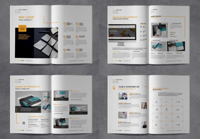 Project Business Proposal InDesign Template - Unsell.Design