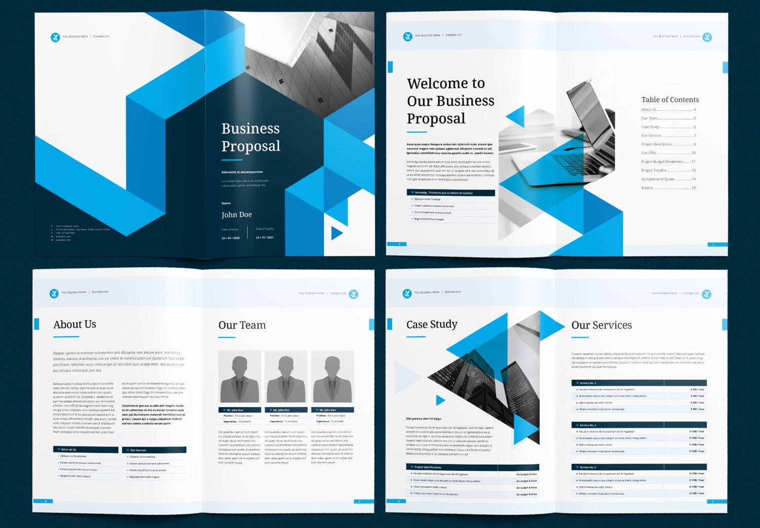 Preview of of business proposal