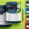Business Flyer Layout Template for Adobe InDesign