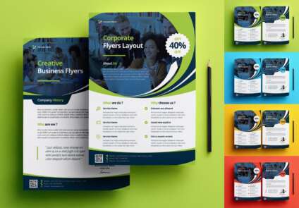 Business Flyer Layout Template