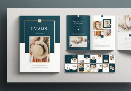 Featured of Catalog InDesign Template