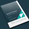 Business Proposal InDesign Template Teal Accents