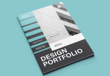 Thumbnail of Free Interior Design Portfolio InDesign Template