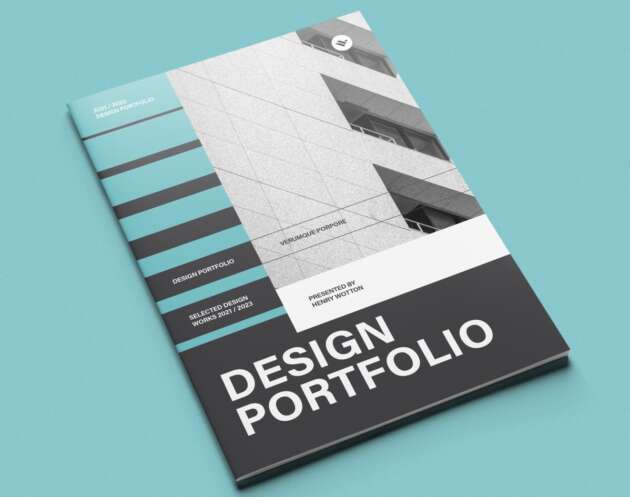 Thumbnail of Free Interior Design Portfolio InDesign Template