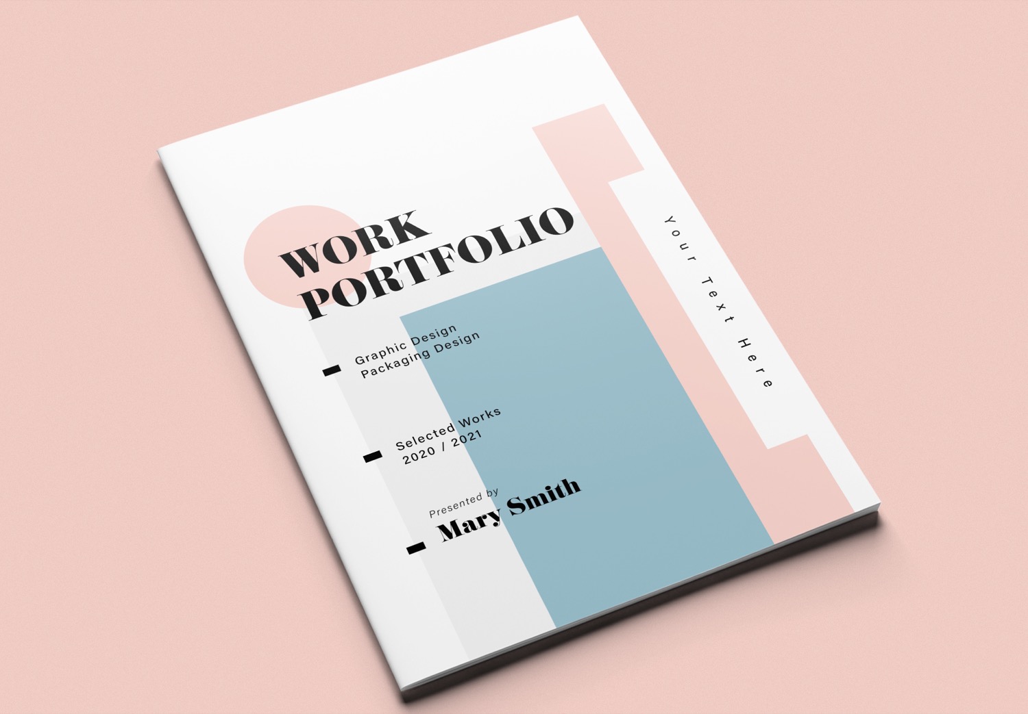 Cover of Free Minimal Portfolio Template