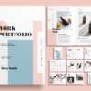 Free Minimal Portfolio Template for Adobe Indesign