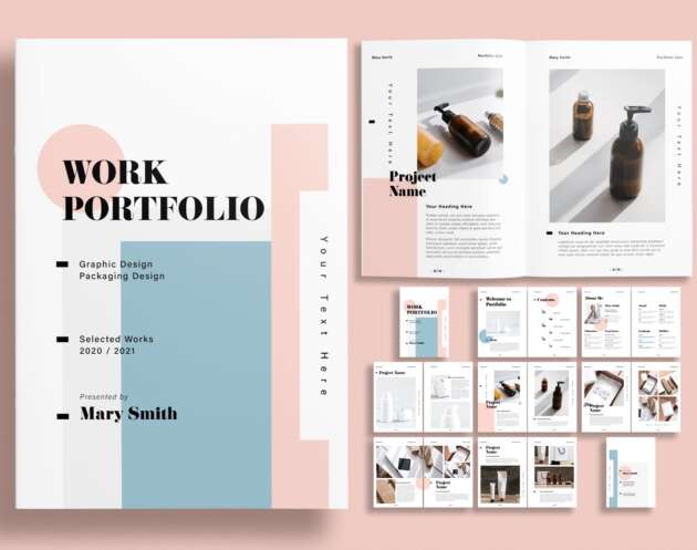 Featured of Free Minimal Portfolio Template